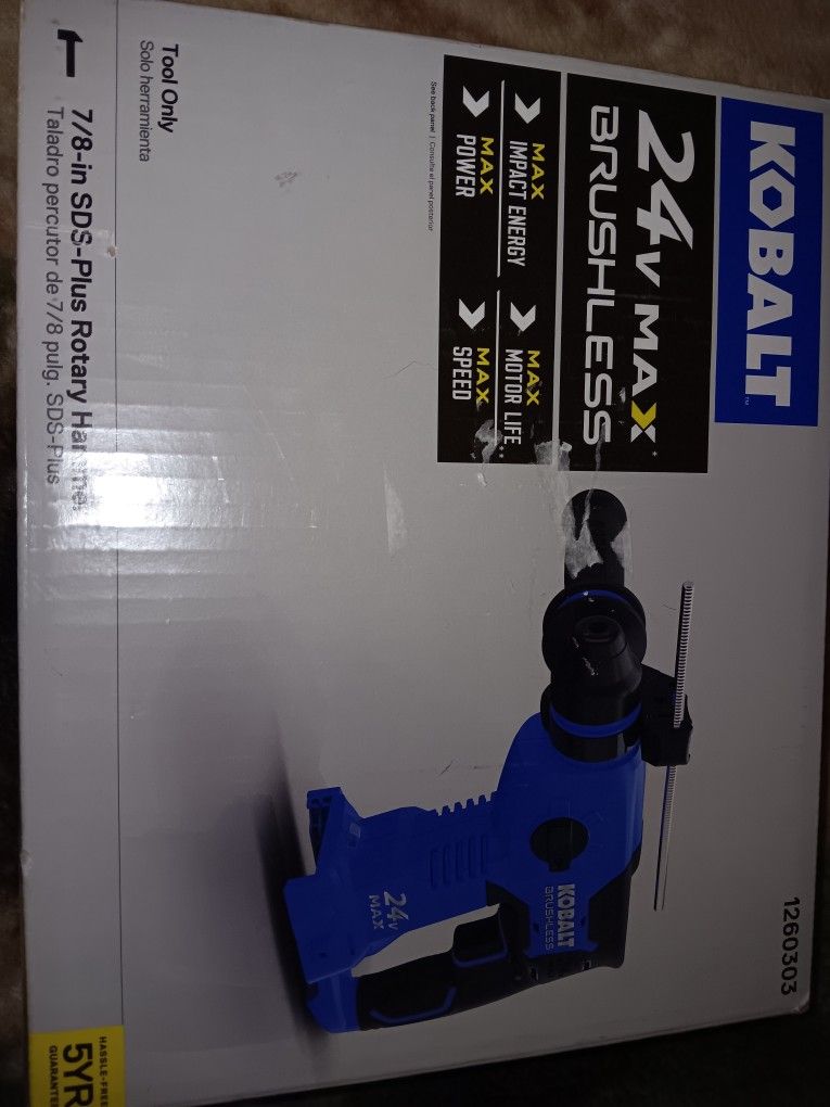 New Kobalt Sds Rotary Hammer Drill