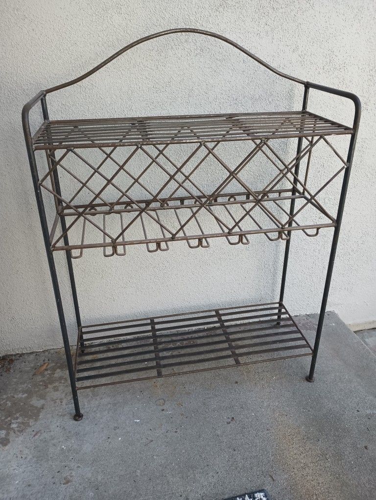 Iron Wine rack
