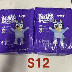 Luvs Diapers Size 3 Set