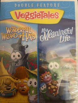 VEGGIETALES The WONDERFUL WIZARD Of OZ/It’s A MEANINGFUL LIFE (DVD) NEW!