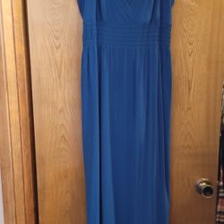 Avenue Teal Maxi Dress Size 18/20