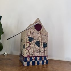 Home Interiors & Gifts Painted Basket Decor