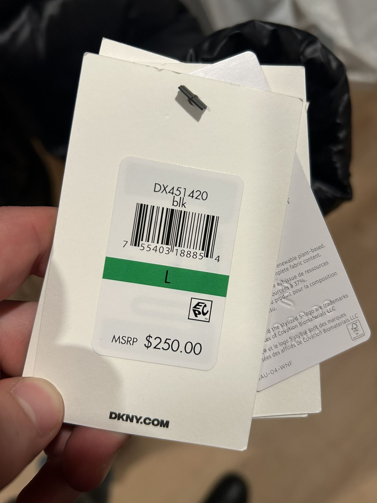 DKNY PUFFER HOODIE