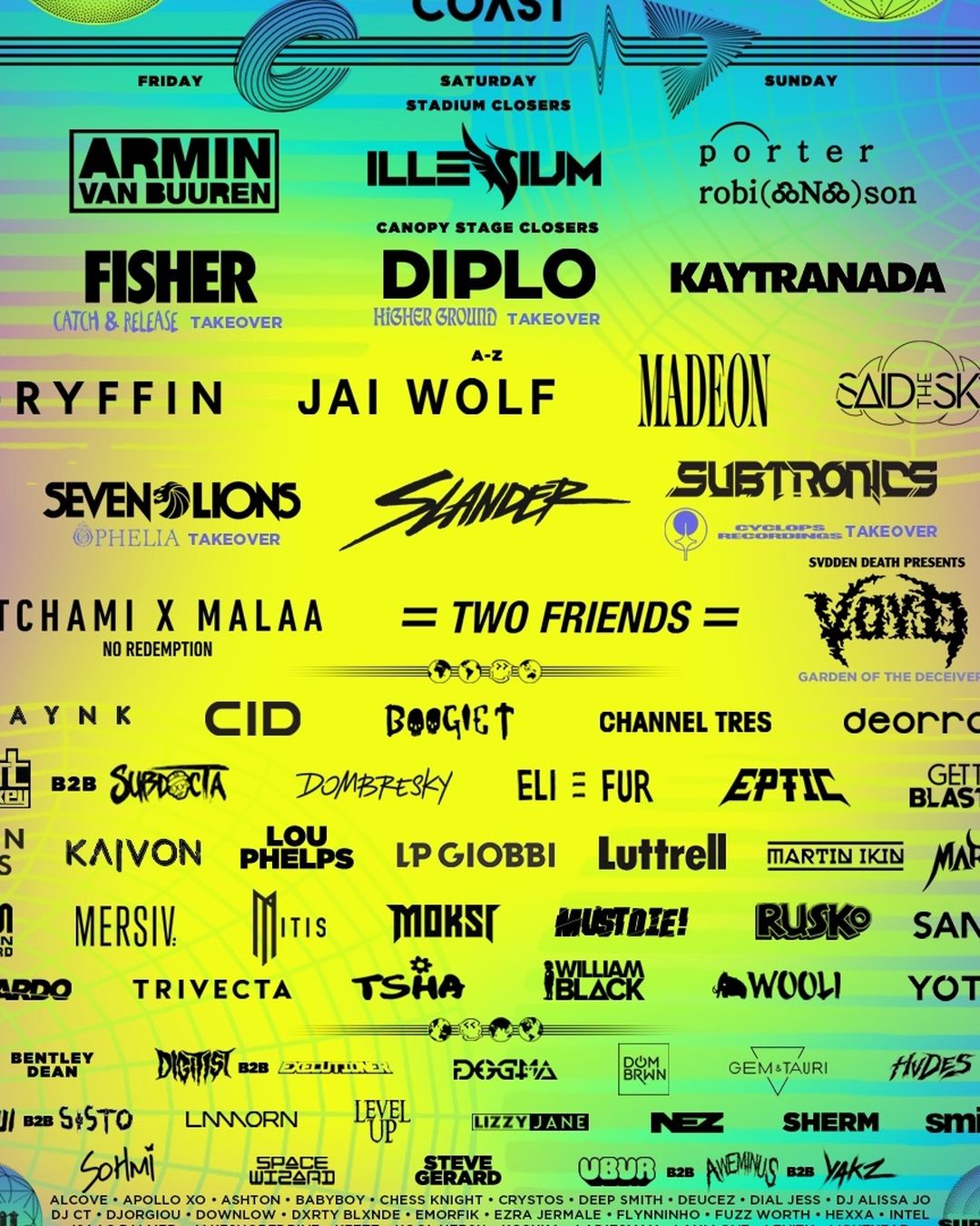 North Coast 3 Day Ticket