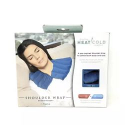 Healing Heat & Cold Aromatherapy Shoulder Wrap Lavender & Peppermint Scent