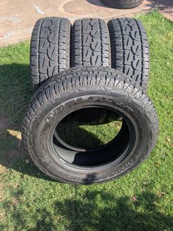 New 255/70/18 Bridgestone dueler all terrain tires