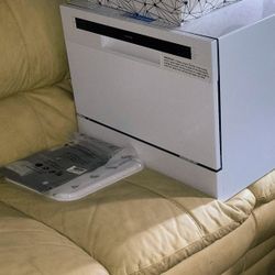 HomeLabs Compact Countertop Dishwasher