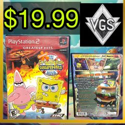 *RETRO* SpongeBob SquarePants Movie PS2 2004
