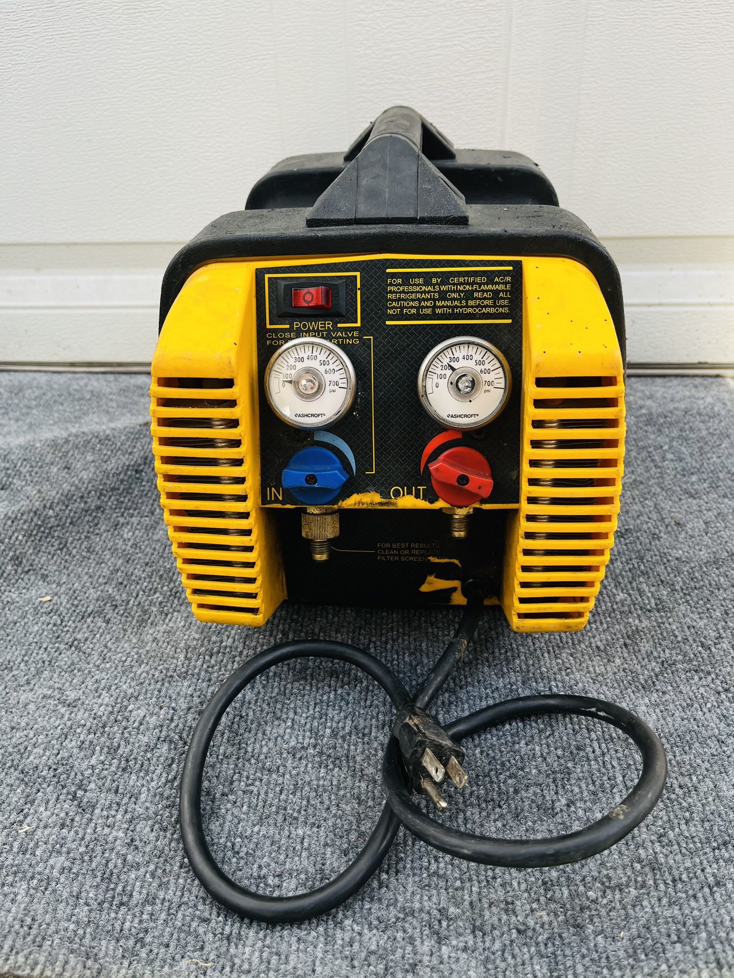 APPION G5 TWIN REFRIGERANT RECOVERY MACHINE HVAC TOOL