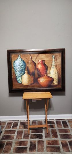 Framed Canvas Wall Hanging