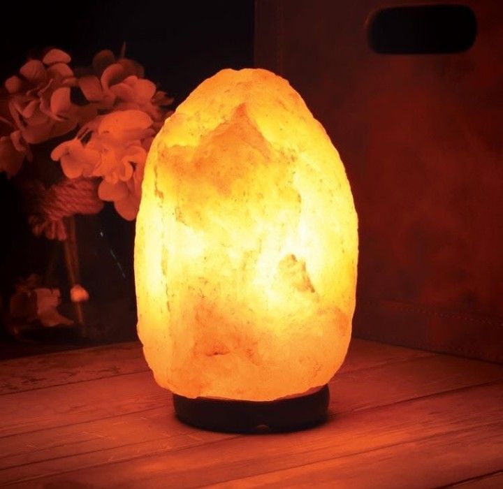 Himalayan Glow Salt Lamp with Dimmer Switch 4-7 lbs