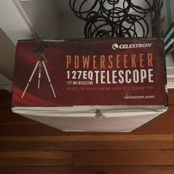 Celestron Telescope Minorly Used