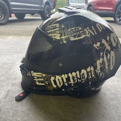 Motorcycle Helmet with Cardo