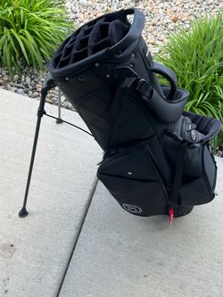 Ghost Golf Premium Bag - Like New (Used 3x) + Rain Cover & Cart Sleeve
