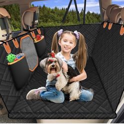 Dog Car Seat Back Seat Pet Cover Back Seat Extender for Dogs Hard Bottom Dog Bed (NEW!)