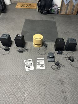 Recoton Wireless Speaker Set - 5 speakers and transmitter