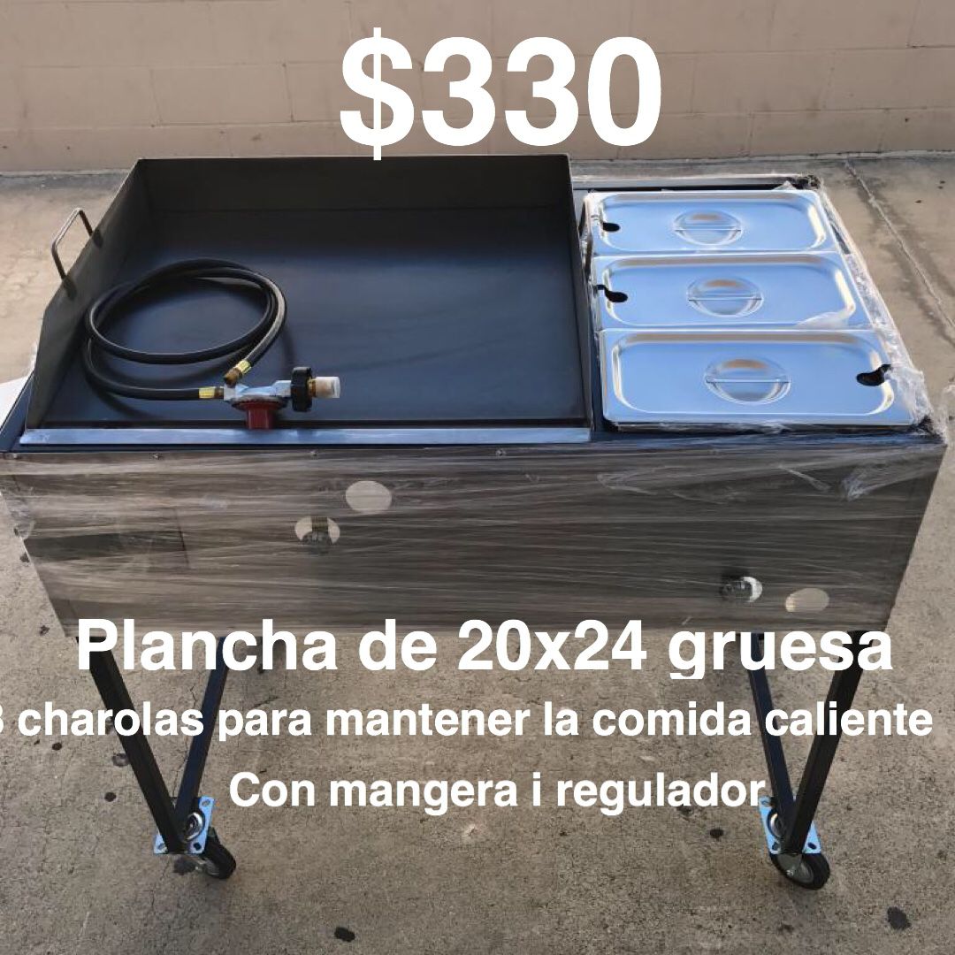 Taco Cart/ Comal De Suadero Con Comal Para Tortillas I Estufa De Gas for  Sale in Paramount, CA - OfferUp