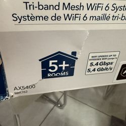 Netgear Orbi RBK762 wifi 6 mesh AX5400