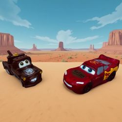 Bancos de dinero de personajes de coches