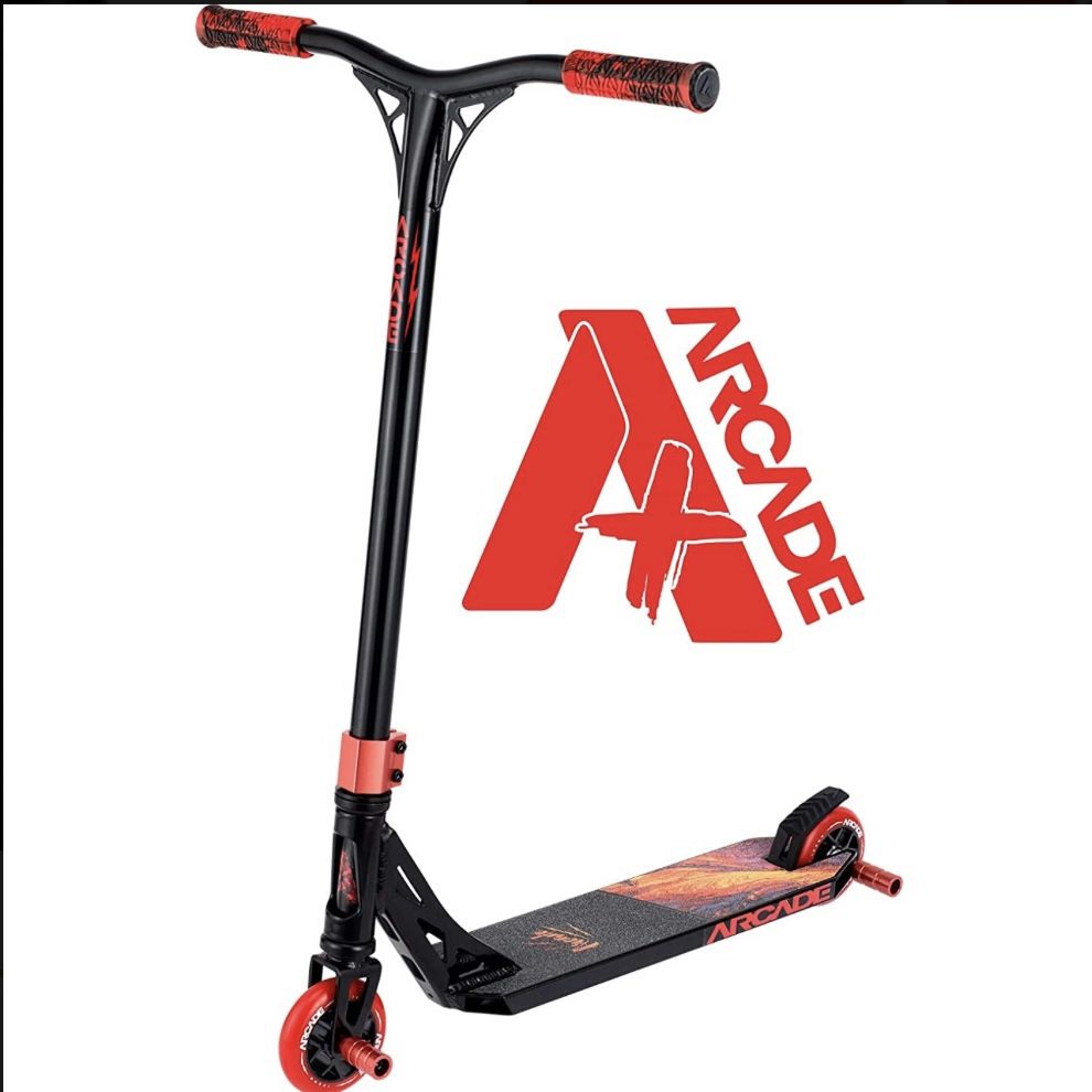 NEW! ARCADE Pro Scooters Plus Stunt Scooter for Kids 10 Years and Up / Patineta