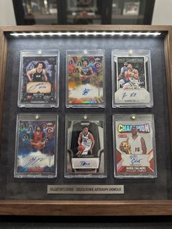 2023/24 Rookie Autograph NBA Card Showcase Set