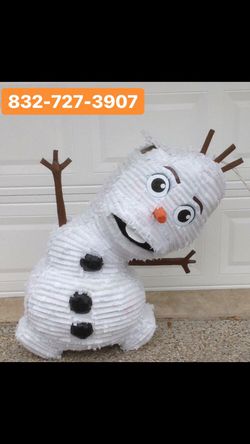 Frozen Olaf Piñata