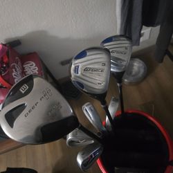Wilson used golf clubs