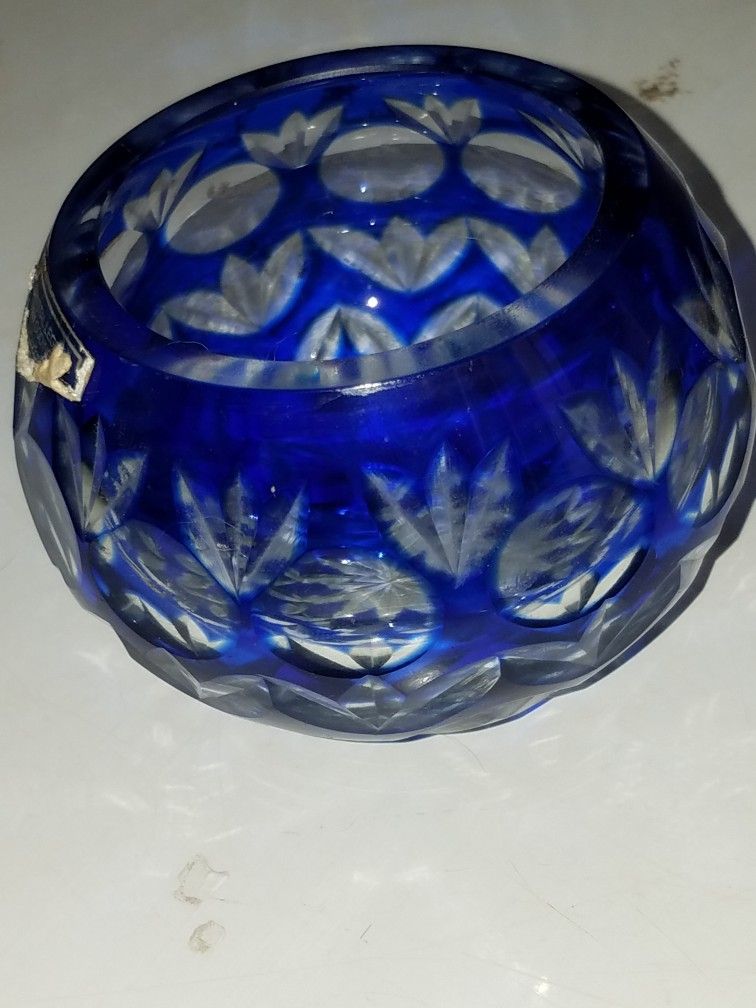Sapphire Blue Crystal  