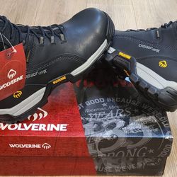 Wolverine Work Boots Size 11 And 11.5 For Men 