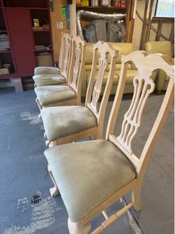 Selling five chairs -$25 each (Real Wood)