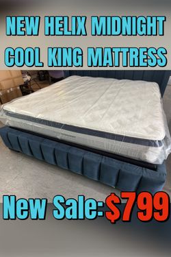NEW HELIX MIDNIGHT COOL KING MATTRESS