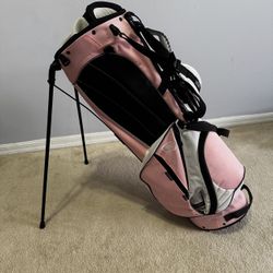 Pink OGIO Nova stand bag 