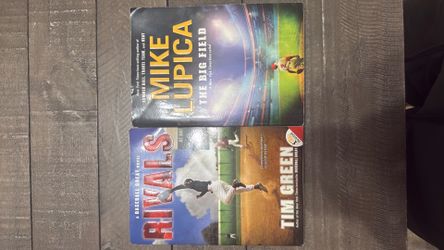 Tim Green & Mike Lupica Baseball Books Bundle – Rivals & The Big Field