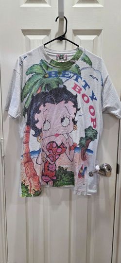 Betty Boop Tshirt, Large, 90' Vintage