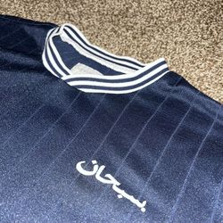 Supreme Arabic Logo Football  Jersey Navy size L large SS14