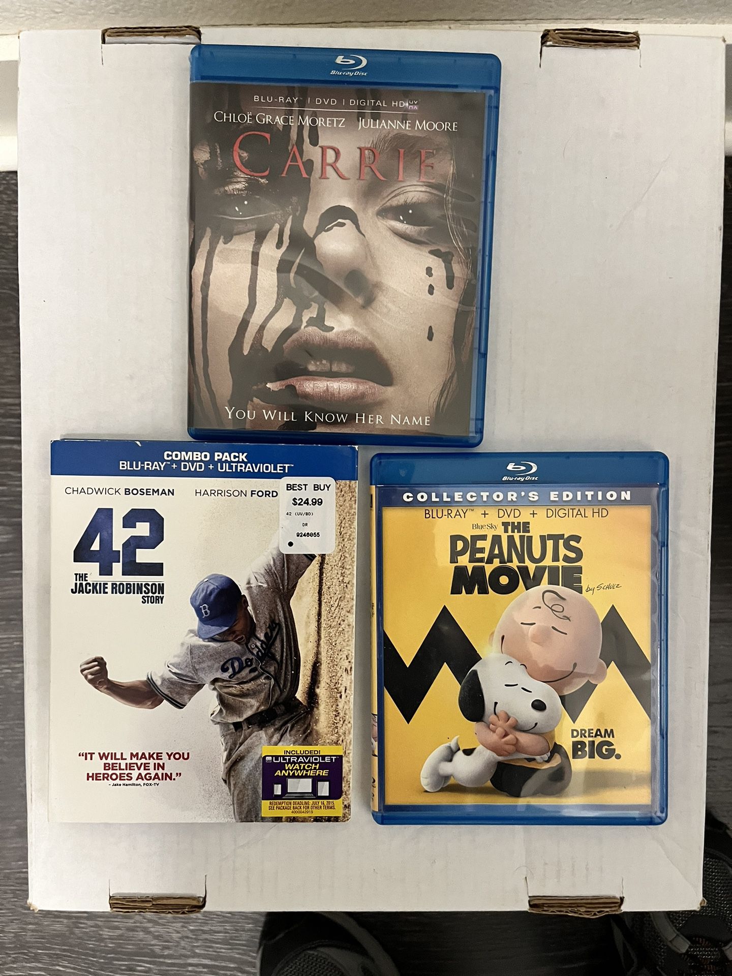 Blu - Ray Movies: - $ 10 - Each Or All 3 - For $ 25