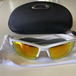 Oakley Yellow Sports Sunglasses