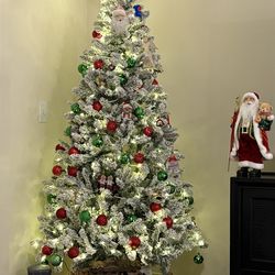Christmas Tree + Nativity Scene + Ornaments + Some Decors
