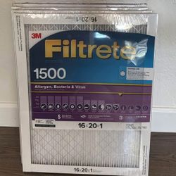 16x20x1 A/C Filters New 