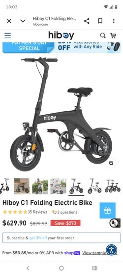 Electric Bike Highboy C1 20mph