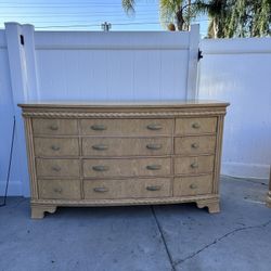 Transitional Style Solid Wood Dresser