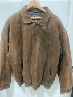 FAST SALE! $40 - CAMBRIDGE Suede Jacket - Large (retails $120)