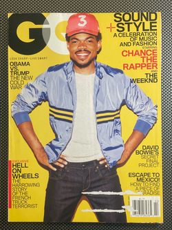 GQ Magazine January 2017 Chance the Rapper