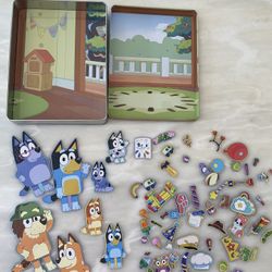 Bluey Magnetic Playset