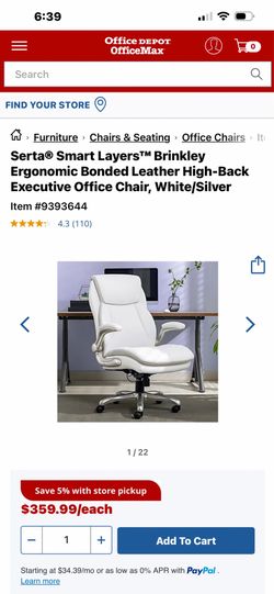 Serra Brinkley office chair