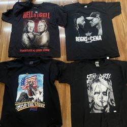 WWE AEW YOUTH SIZE OFFICIAL SHIRTS 