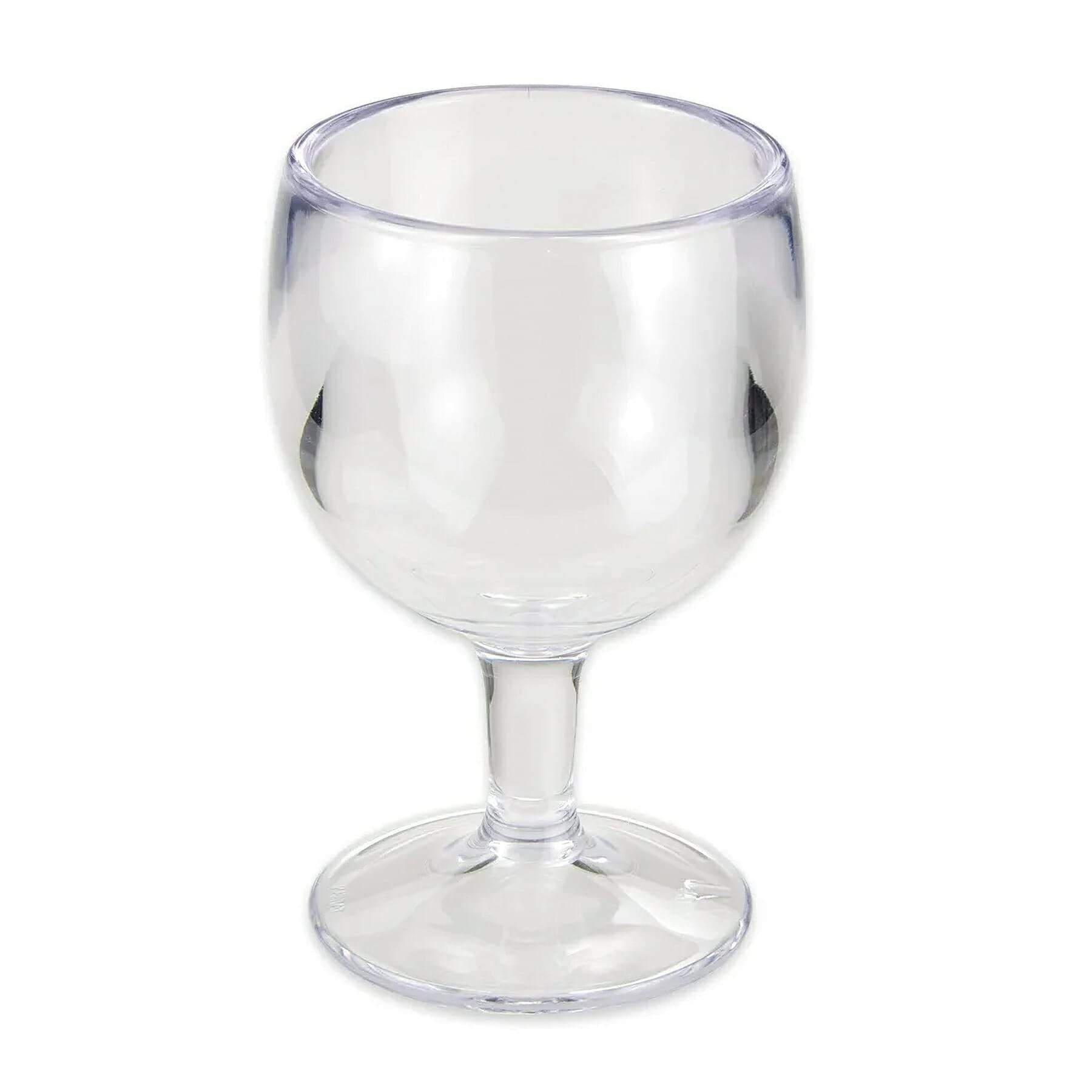 G.E.T. GOB-20-1-SAN-CL-EC Shatterproof Heavy-Duty Plastic Margarita Beer Schooner (set of 6)
