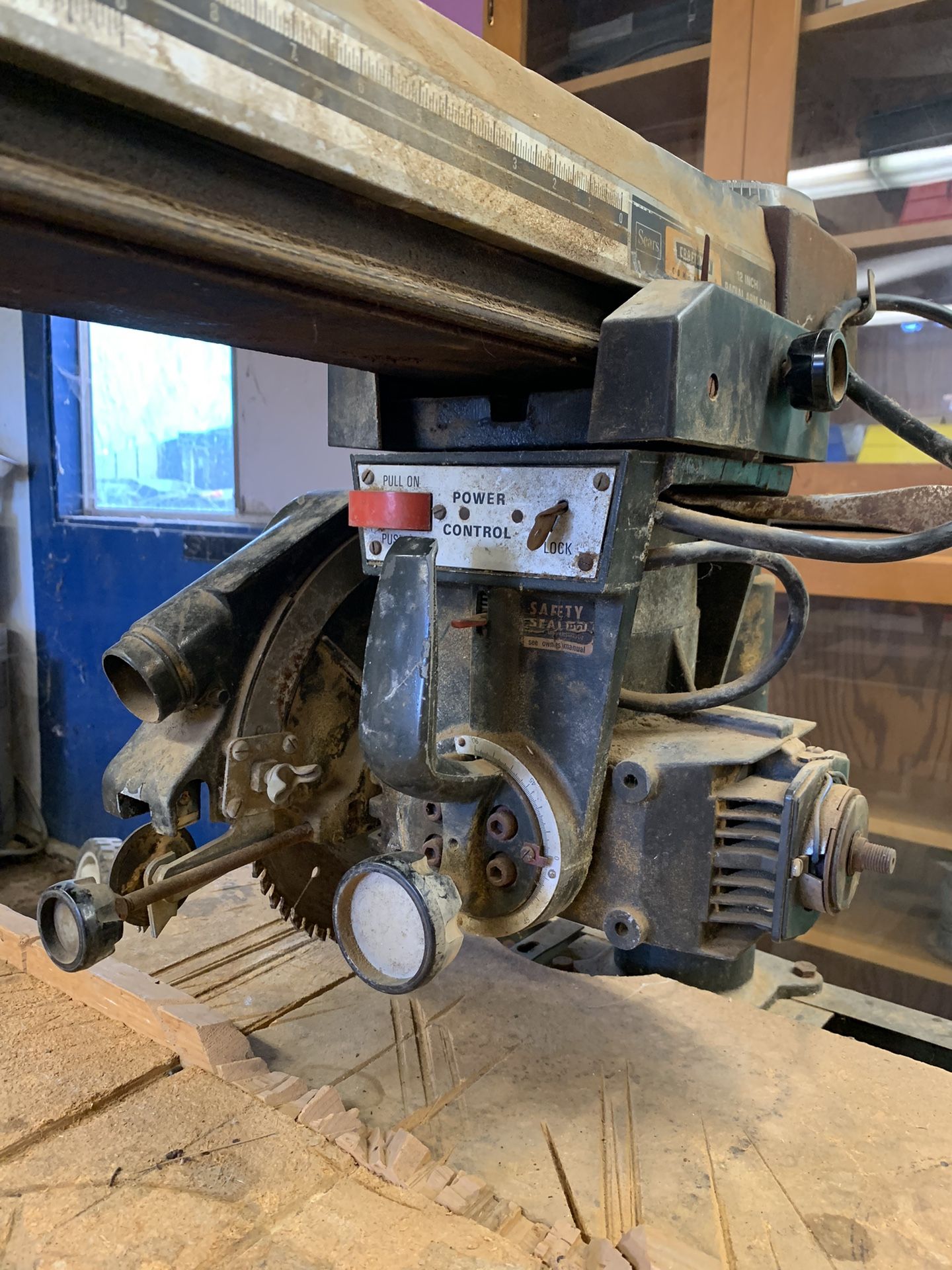 Craftsman Commercial Radial Arm Saw And Dado Cutter Attachments