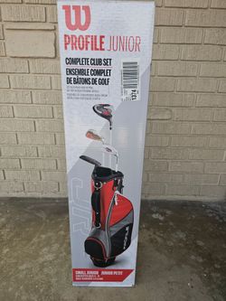 New Wilson Profile Junior Golf Clubs