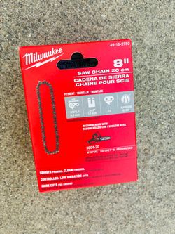 Milwaukee 8 in. Pruning Saw Chain with 33-Drive Links